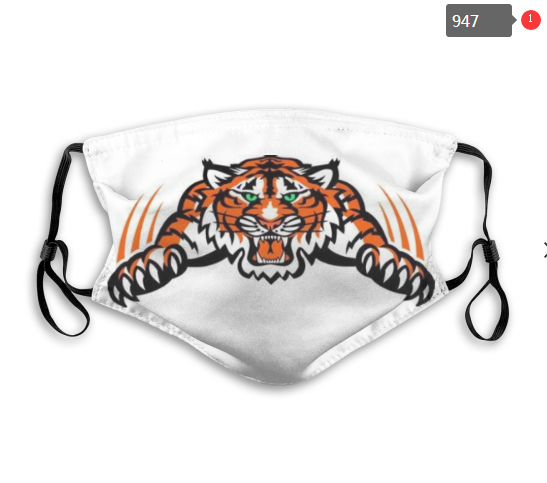 NCAA Clemson Tigers #6 Dust mask with filter